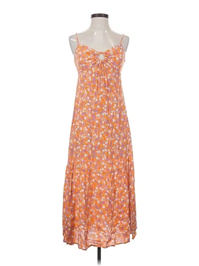 Pre-owned Steve Madden Casual Dress In Orange