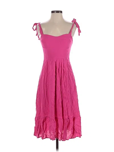 Pre-owned Steve Madden Casual Dress In Pink