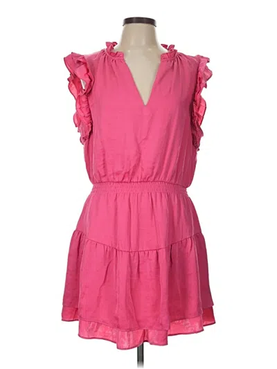 Pre-owned Steve Madden Casual Dress In Pink
