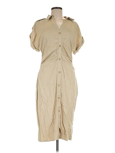 Pre-owned Steve Madden Casual Dress In Tan