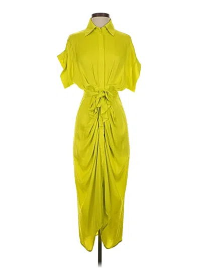 Pre-owned Steve Madden Casual Dress In Yellow