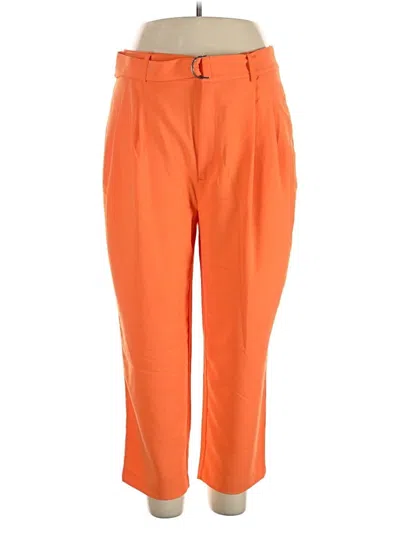 Pre-owned Steve Madden Casual Pants In Orange