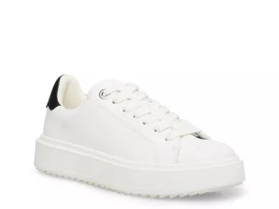 Steve Madden Catcher Platform Sneaker In White