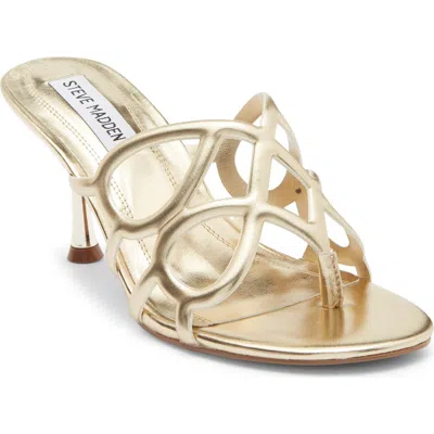 Steve Madden Caz Sandal In Gold