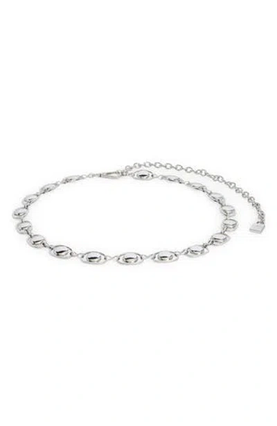Steve Madden Chain Belt In Metallic