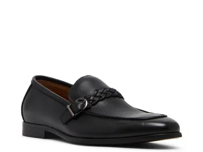 Steve Madden Chauncey Braid Loafer In Black