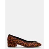 Steve Madden Cherish Leopard Genuine Calf Hair Pump In Multi