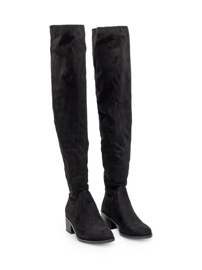 Steve Madden Chic Faux Leather Over-the-knee Boots In Multi