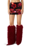 Steve Madden Cindi Floral Print Miniskirt In Multi