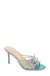 Steve Madden Cirkus Crystal Slide Sandal In Bright Multi