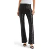 Steve Madden Citrine Sequin High Waist Flare Leg Pants
