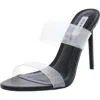 Steve Madden Clarabeth Womens Slip On Stiletto Heels In Black