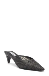 Steve Madden Cleverr Woven Mule In Black