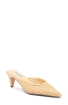 Steve Madden Cleverr Woven Mule In Natural