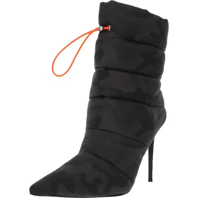 Steve Madden Cloak Womens Quilted Mid-calf Boots In Green