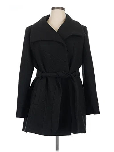 Pre-owned Steve Madden Coat In Black