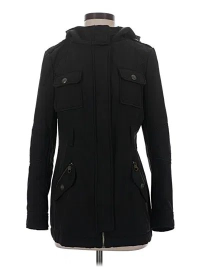 Pre-owned Steve Madden Coat In Black