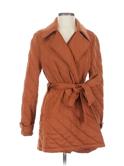 Pre-owned Steve Madden Coat In Brown