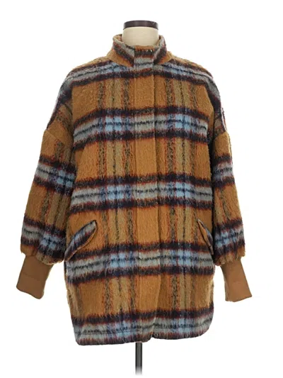 Pre-owned Steve Madden Coat In Brown