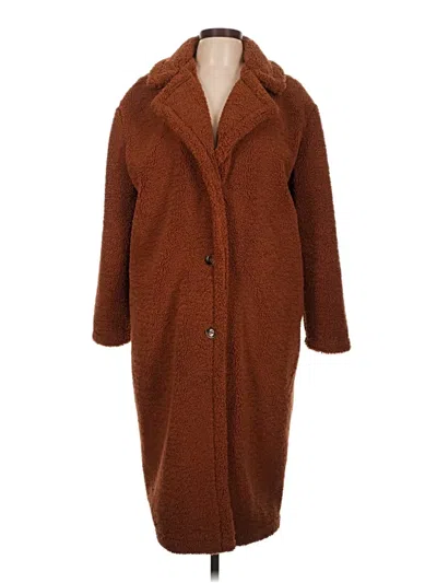 Pre-owned Steve Madden Coat In Brown