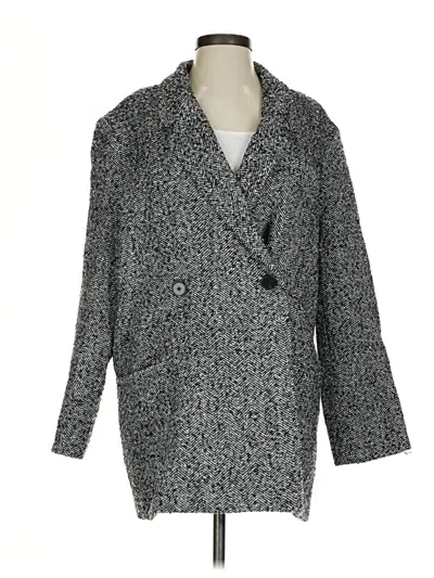 Pre-owned Steve Madden Coat In Gray