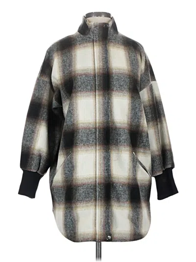 Pre-owned Steve Madden Coat In Gray