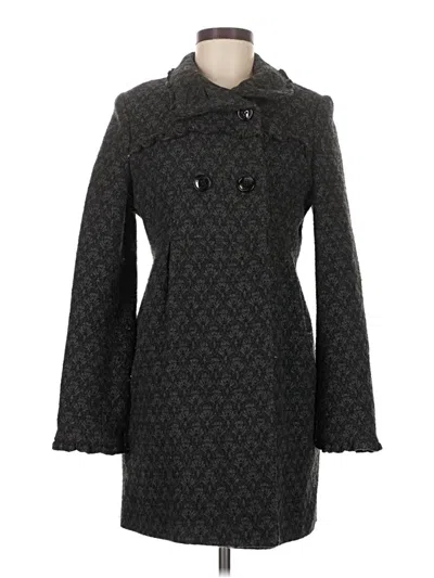 Pre-owned Steve Madden Coat In Gray