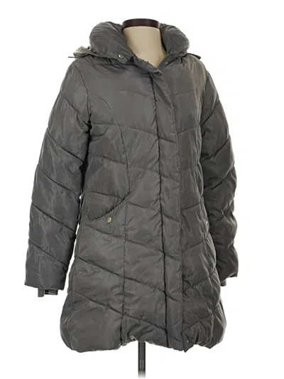 Pre-owned Steve Madden Coat In Gray