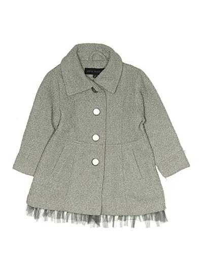 Pre-owned Steve Madden Kids' Coat In Gray