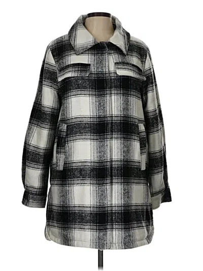 Pre-owned Steve Madden Coat In Gray