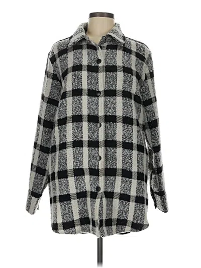 Pre-owned Steve Madden Coat In Gray