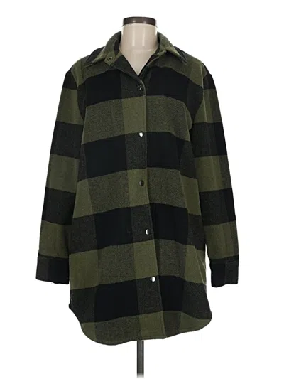 Pre-owned Steve Madden Coat In Green