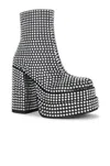 Steve Madden Womens Man Made Ankle Boots In Black