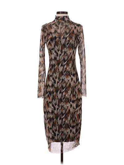 Pre-owned Steve Madden Cocktail Dress In Brown