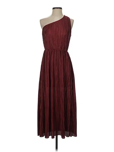 Pre-owned Steve Madden Cocktail Dress In Burgundy