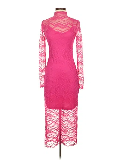 Pre-owned Steve Madden Cocktail Dress In Pink