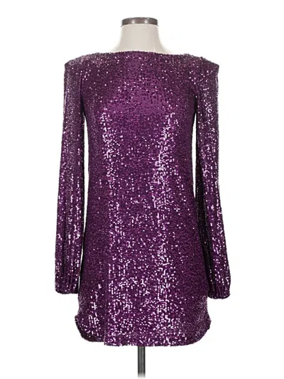 Pre-owned Steve Madden Cocktail Dress In Purple