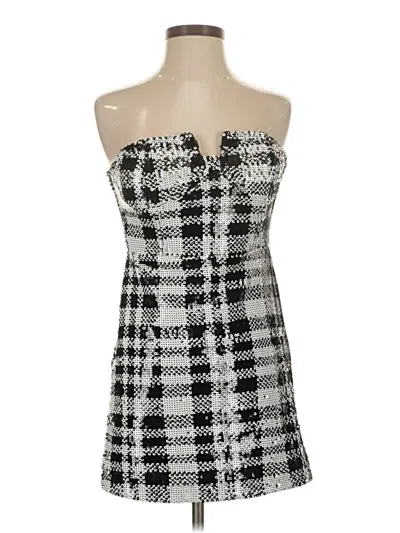 Pre-owned Steve Madden Cocktail Dress In Silver