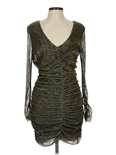 Pre-owned Steve Madden Cocktail Dress In Silver