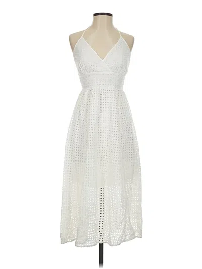 Pre-owned Steve Madden Cocktail Dress In White