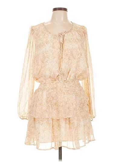 Pre-owned Steve Madden Cocktail Dress In Yellow