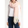 Steve Madden Colorblock Lofty Scarf In Neutral