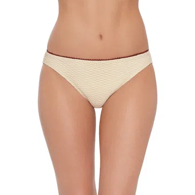 Steve Madden Contrast Trim Hipster Swim Briefs In Multi