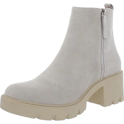 Steve Madden Convinced Womens Zipper Ankle Booties In Multi