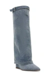 Steve Madden Corenne Foldover Shaft Pointed Toe Knee High Boot