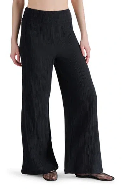 Steve Madden Cotton Gauze Wide Leg Pants