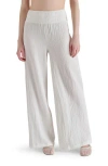 Steve Madden Cotton Gauze Wide Leg Pants