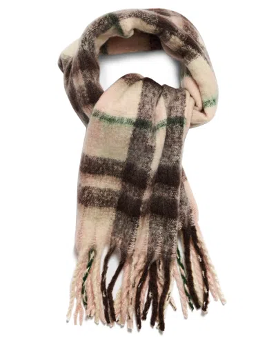 Steve Madden Countryside Plaid Lofty Scarf In Multi