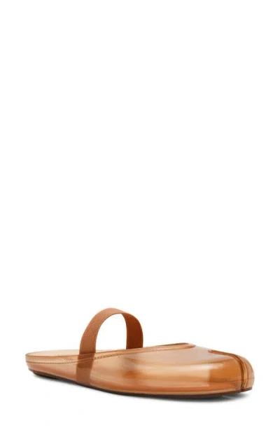 Steve Madden Cova Jelly Mule In Animal Print