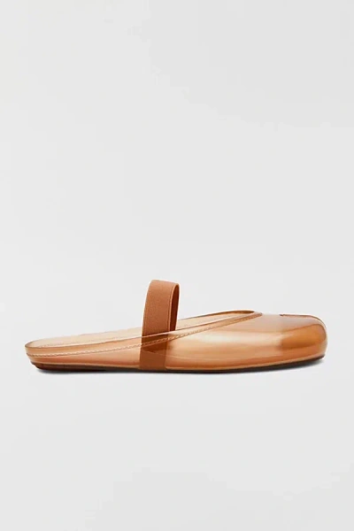 Steve Madden Cova Slip Toe Jelly Mules In Blush, Women's At Urban Outfitters In Brown